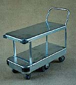 2 Tier (Double Deck) 6 Wheel Trolley