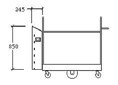 TS/107 - Workstation Waste Bin