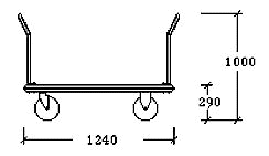 "NG" Series Double Ended Trolley